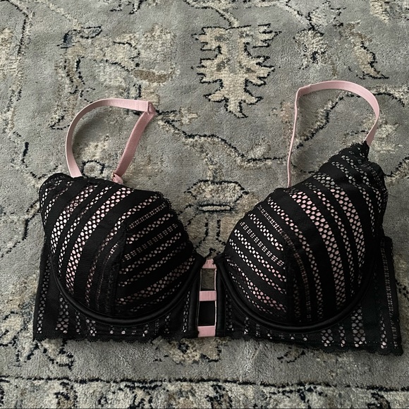 EUC Victoria Secret Very Sexy Lace Lightly-Lined Plunge Bra Sz: 34C - Picture 17 of 17